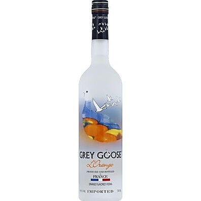 Grey Goose LOrange: Vodka Cítrica Premium 750ml
