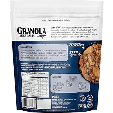 Granola Keto Paçoca Harts Australia 300g: Sabor e Saúde