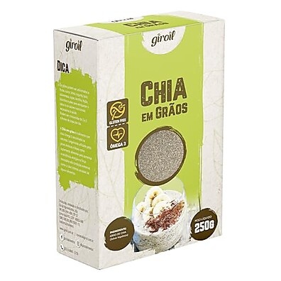 Giroil Chia Grãos: Energia e Nutrição 250g