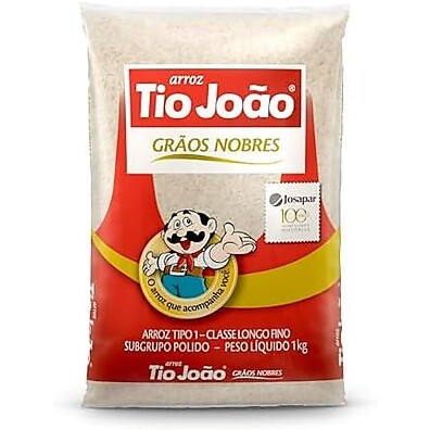 Arroz Tio João Grãos Nobres 1kg: Sabor Puro