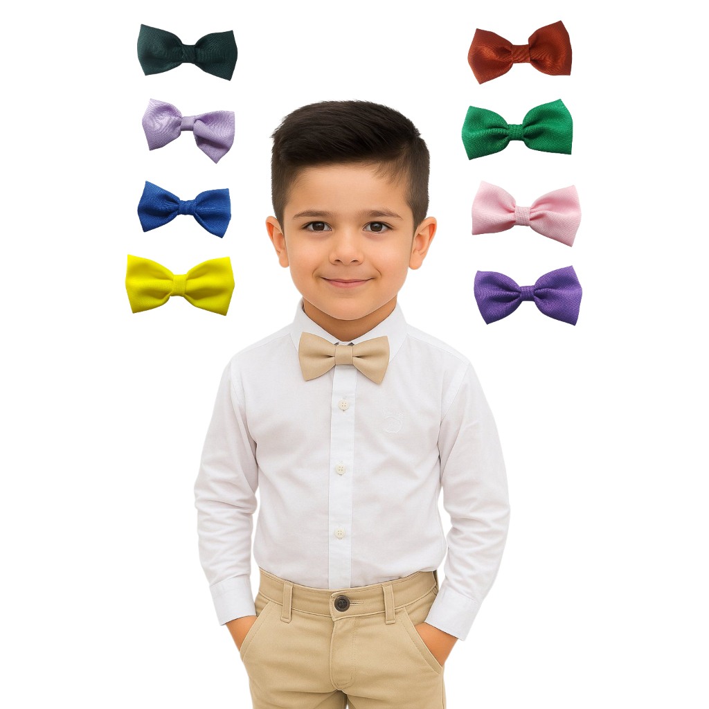 Gravata Borboleta Infantil: Charme para Festas!