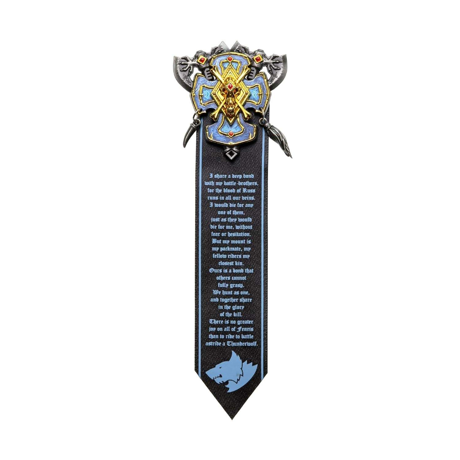 Starforged Emblema Warhammer 40K Space Wolves Honor Of Great Wolves Seal Badge