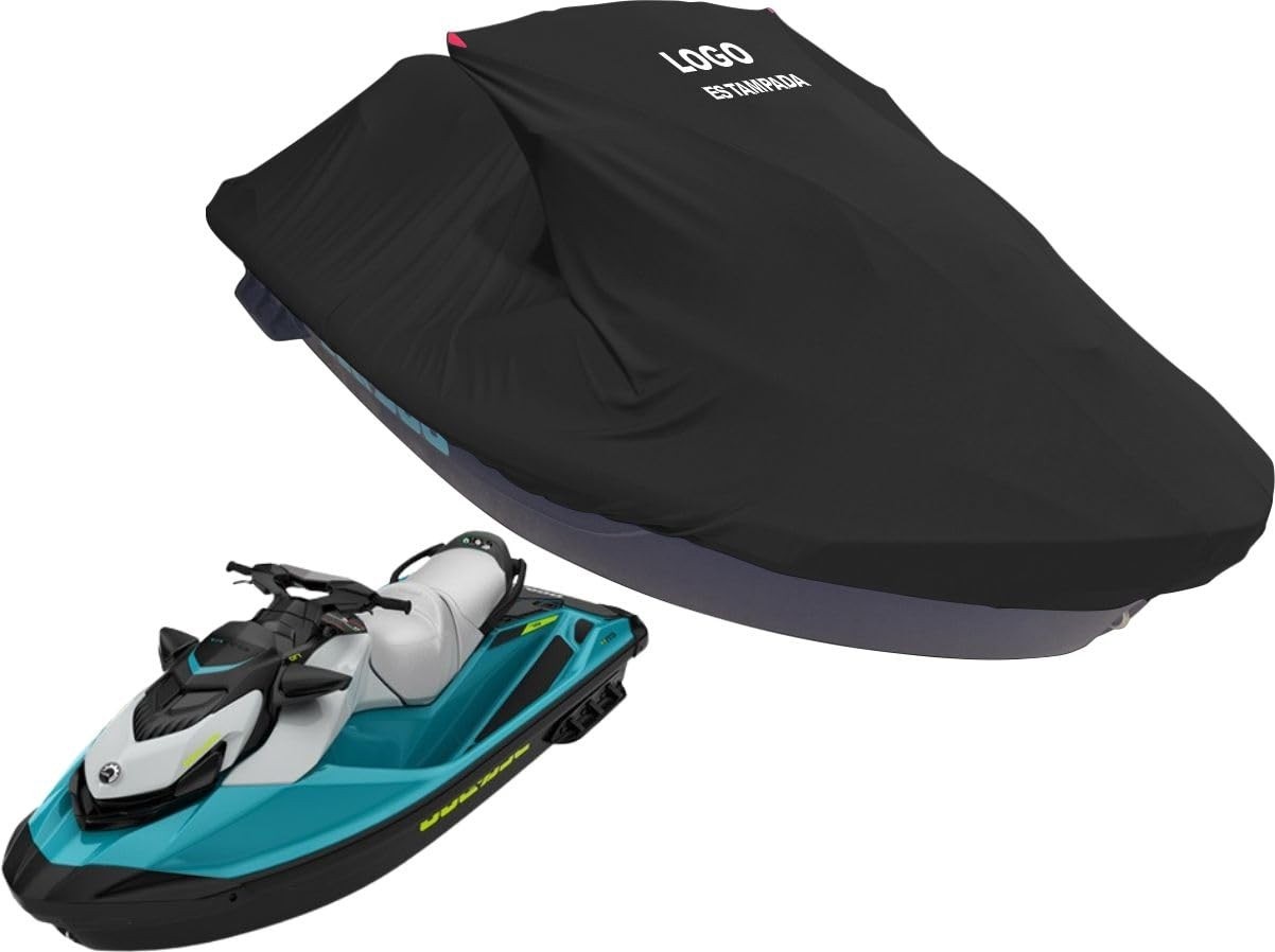 Capa Premium Preta para Jet Ski Sea Doo GTI-SE 170: Proteção Imbatível!