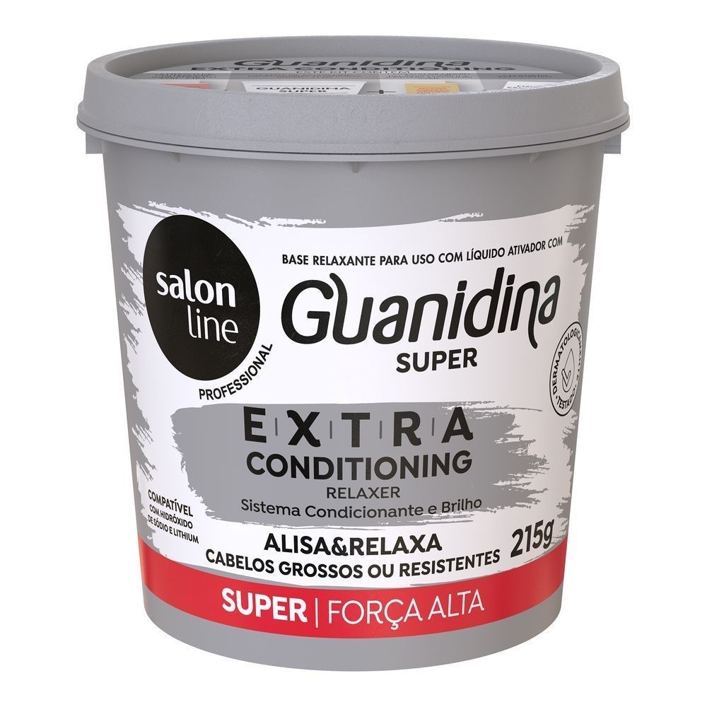 Guanidina Salon Line: Alise e Relaxe Seus Cabelos!