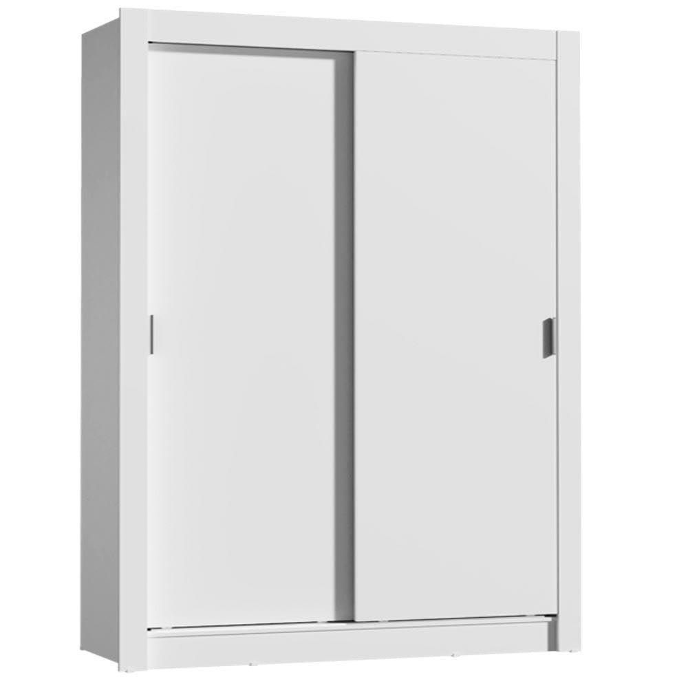 Guarda-Roupa Solteiro Denver 2P Madesa | Design Moderno com Pés Ajustáveis
