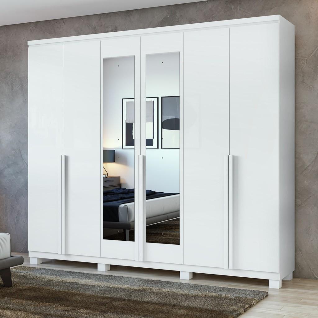 Guarda-Roupa 6 Portas Alonzo: Espaço & Estilo!