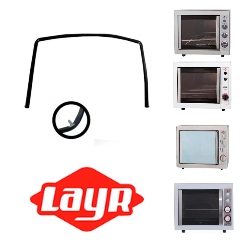 Guarnição para Forno Layr Crystal 35x25cm – Vedação Térmica Resistente