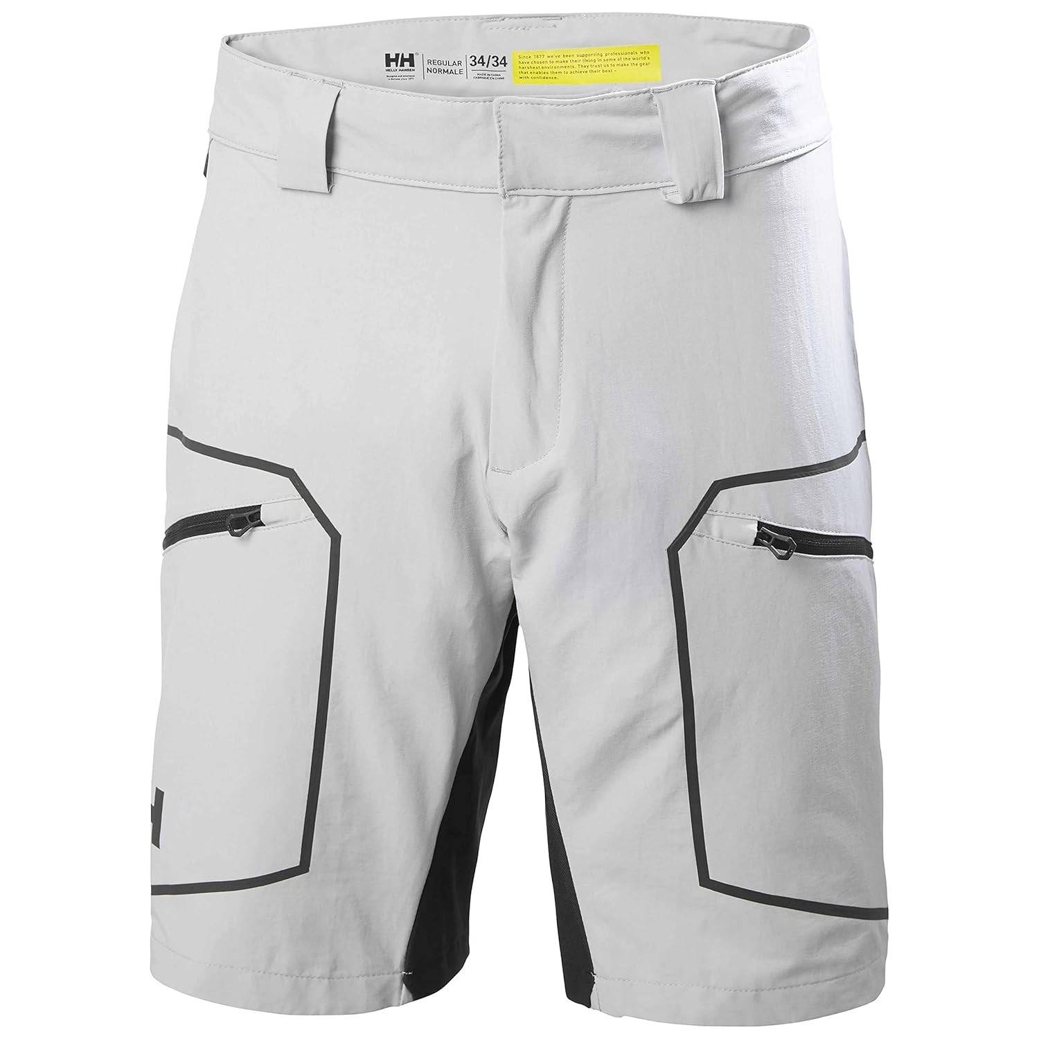 Helly-Hansen Jaqueta masculina Pier 3.0 Coastal Sailing - impermeável, à prova de vento e respirável, com capuz amarelo neon embalável