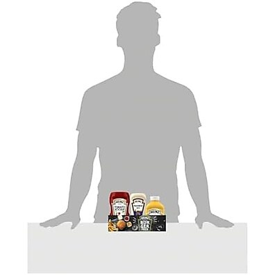 Kit Heinz: Ketchup, Maionese e Mostarda para seu Hambúrguer