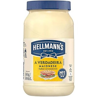 Hellmanns Maionese Tradicional: Sabor Irresistível 500g
