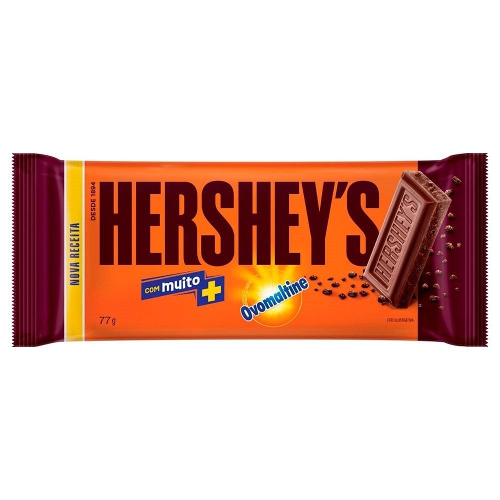 Hershey's Ovomaltine: 18 Barras de Puro Prazer!