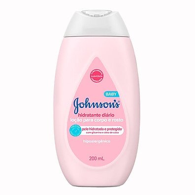 Hidratação Baby: Loção Johnson's 200ml