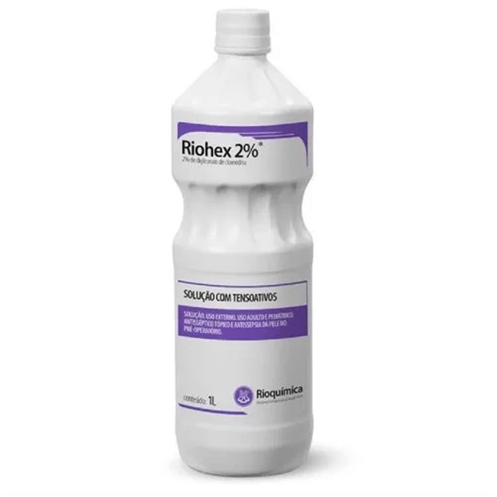 Clorexidina 2% Riohex Degermante 1L: Higiene e Segurança Essenciais