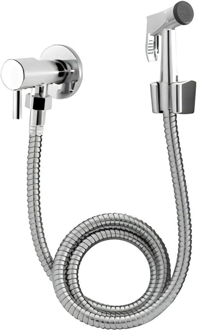 Ducha Higiênica Luxo em Metal 100% - Sistema 1/4 Volta, Design Moderno e Alta Durabilidade