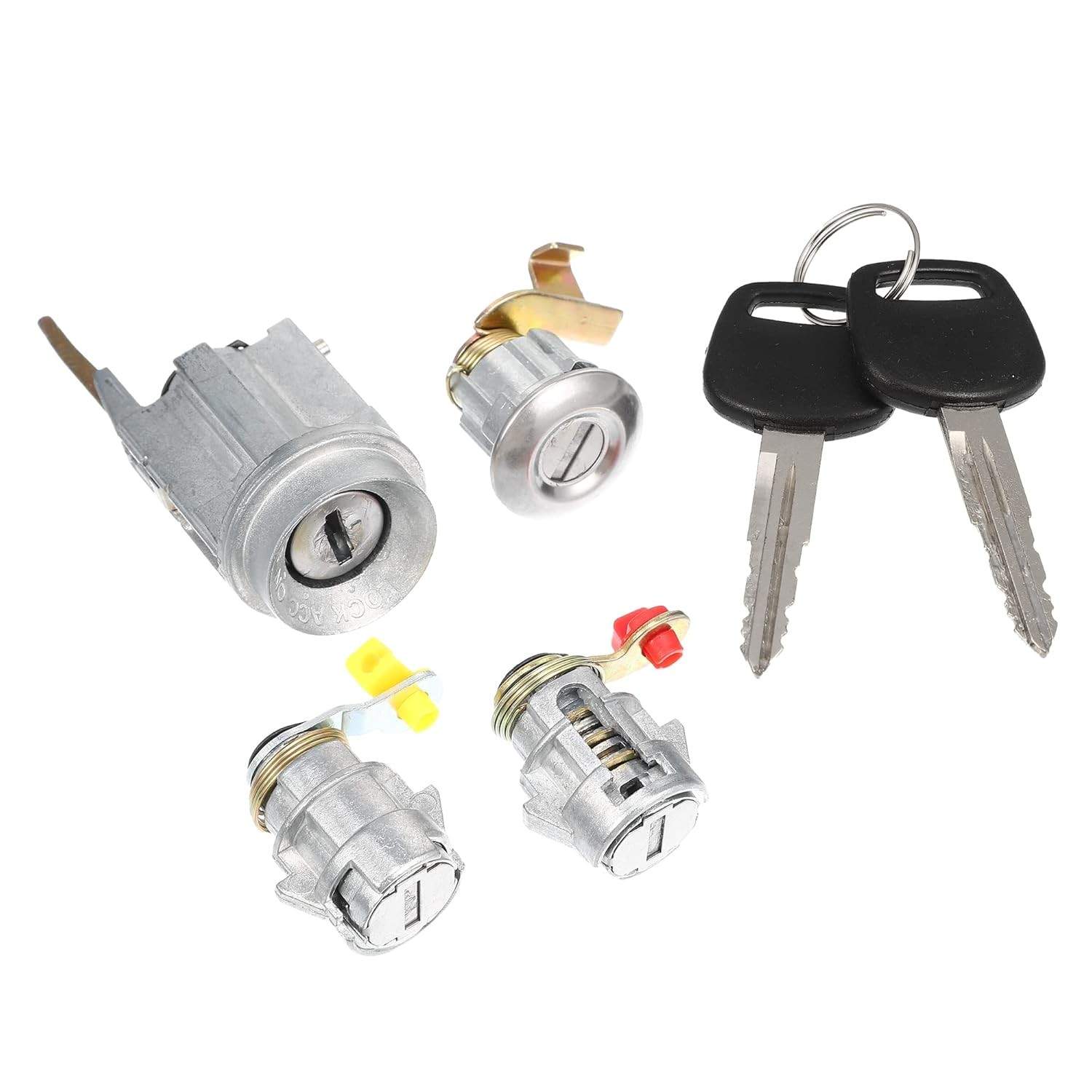 Kit Cilindro de Ignição e Fechadura de Porta com Chave para Toyota Hilux e 4Runner
