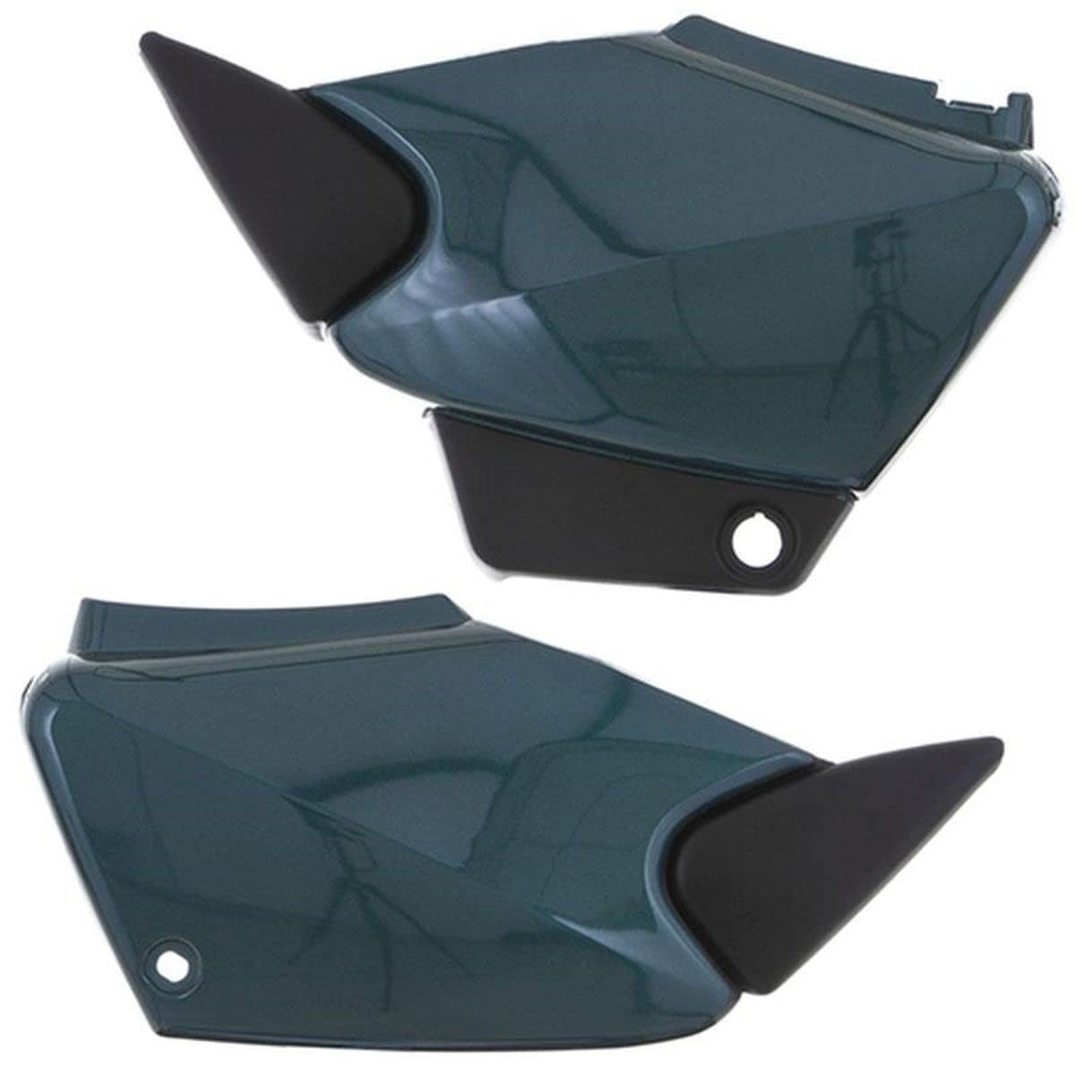 Tampa Lateral Pro Tork para Honda Titan 160 (Par) - Verde Marajó Metálico Original