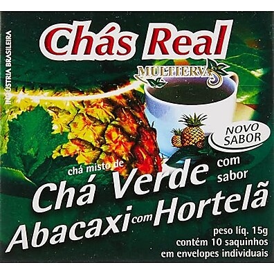Chá Verde Abacaxi Hortelã Real: Refrescante e Natural