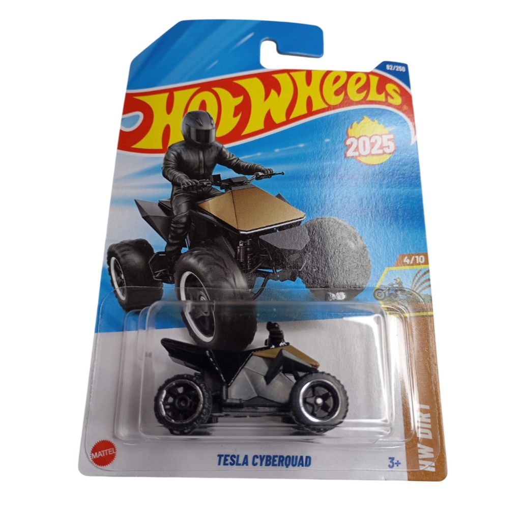 Hot Wheels Tesla Cyberquad Hyx91: Miniatura de Alta Performance para Colecionadores
