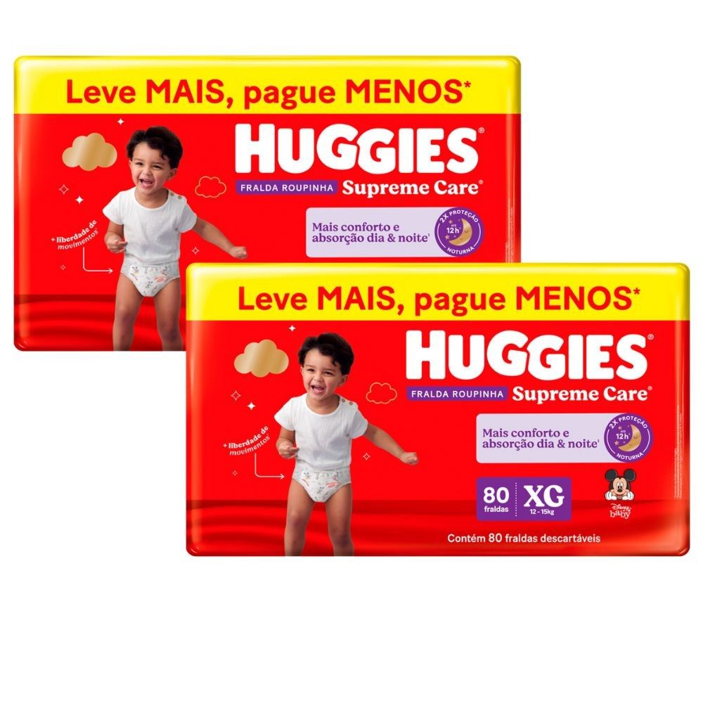 Huggies Supreme Care XG: Proteção Imbatível!