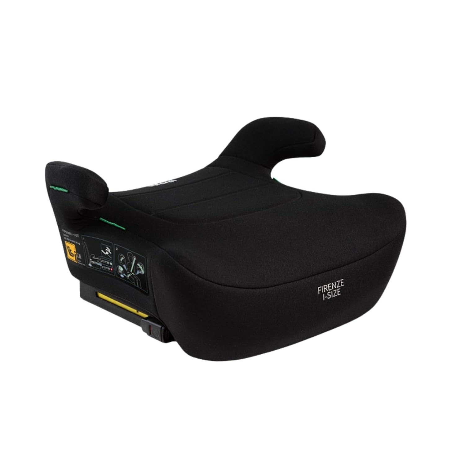 Assento de Elevação Booster Firenze i-Size Preto Infanti - Segurança e Conforto para Viagens