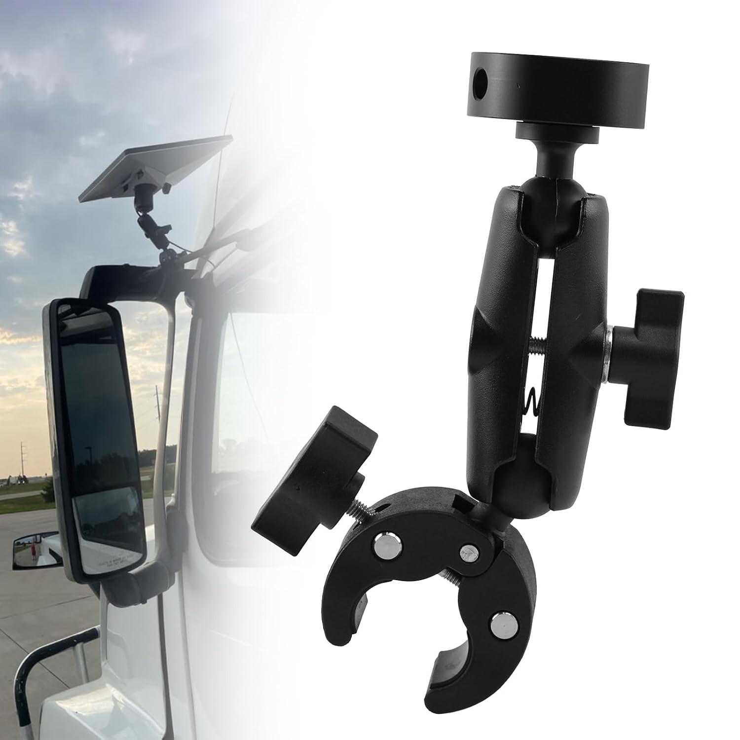RYANSTAR RACING Mini Suporte Starlink: Braçadeira Ajustável para Trailers, Iates e Mais - Sinal Perfeito!