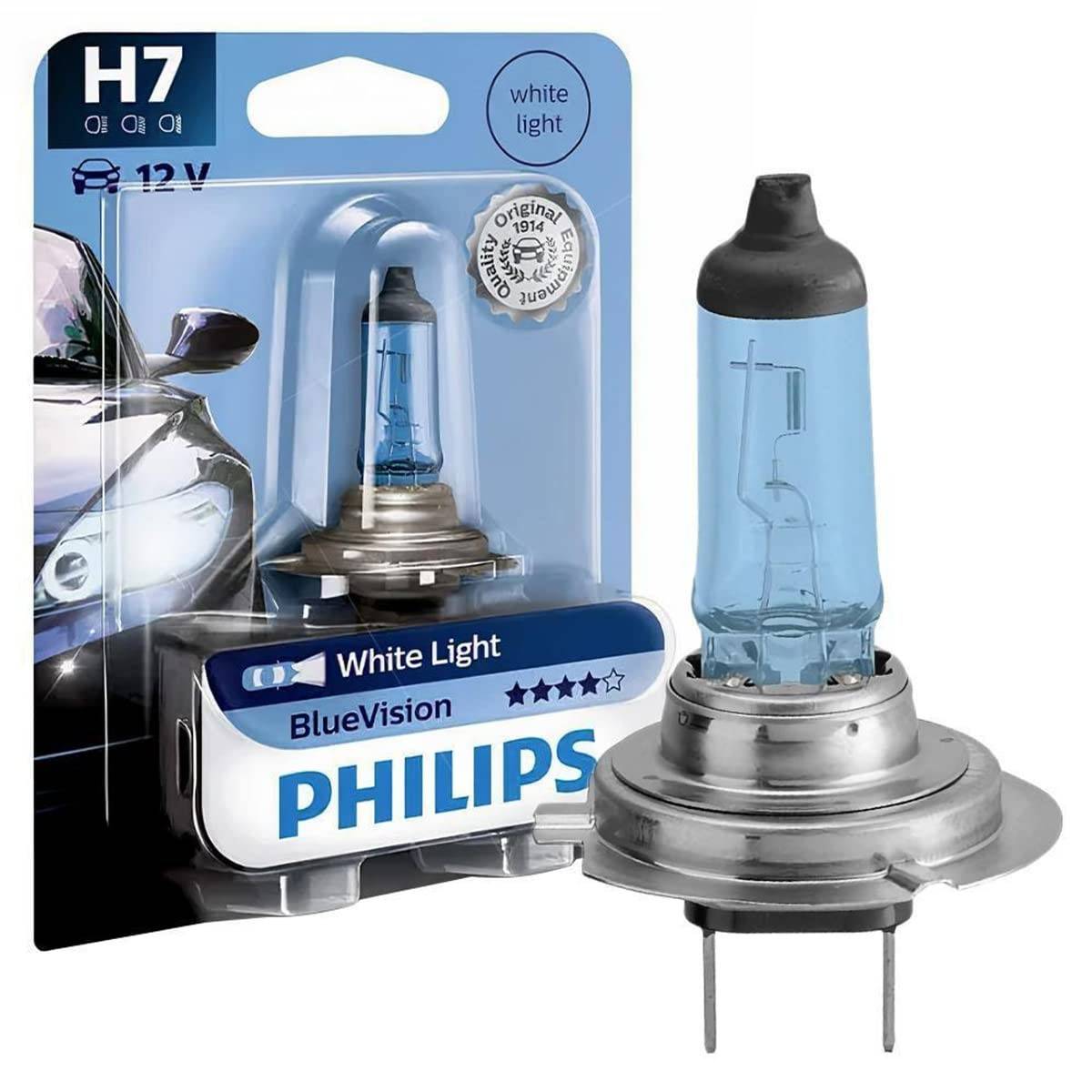 Lâmpada Farol Philips H7 12V 55W: Ilumine Sua Estrada com Segurança e Qualidade