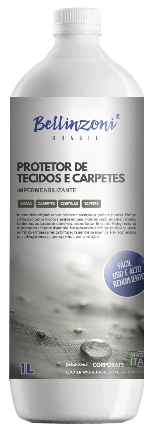 BZ Protetor de Tecidos e Carpetes 1L: Proteção Imbatível e Duradoura