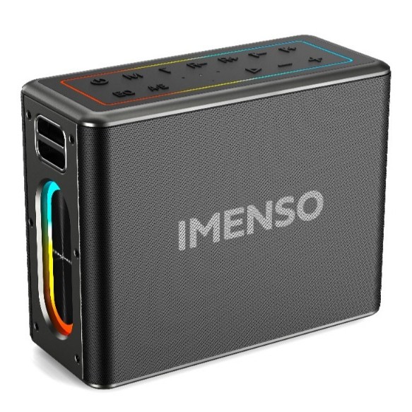 IMENSO X32: A Caixa de Som Bluetooth Que Vai Mudar Seu Som!