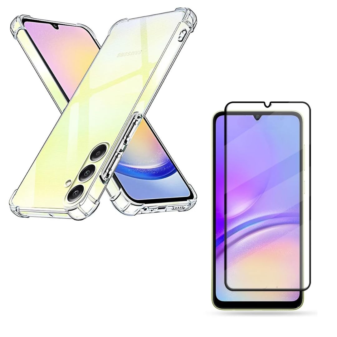 Proteção Completa: Capa Anti Impacto + Película Cerâmica 9D para Samsung Galaxy A05s