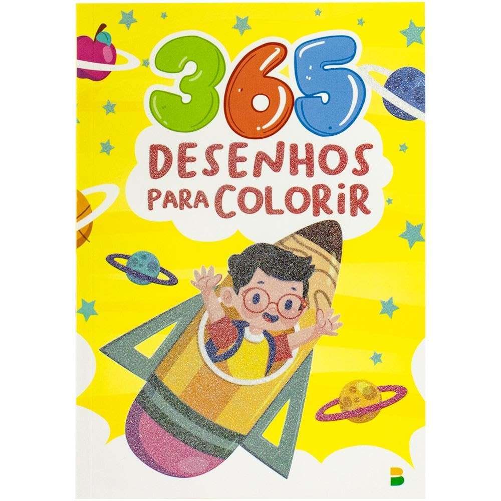 365 Desenhos Incríveis para Colorir: Liberte a Criatividade e Divirta-se!
