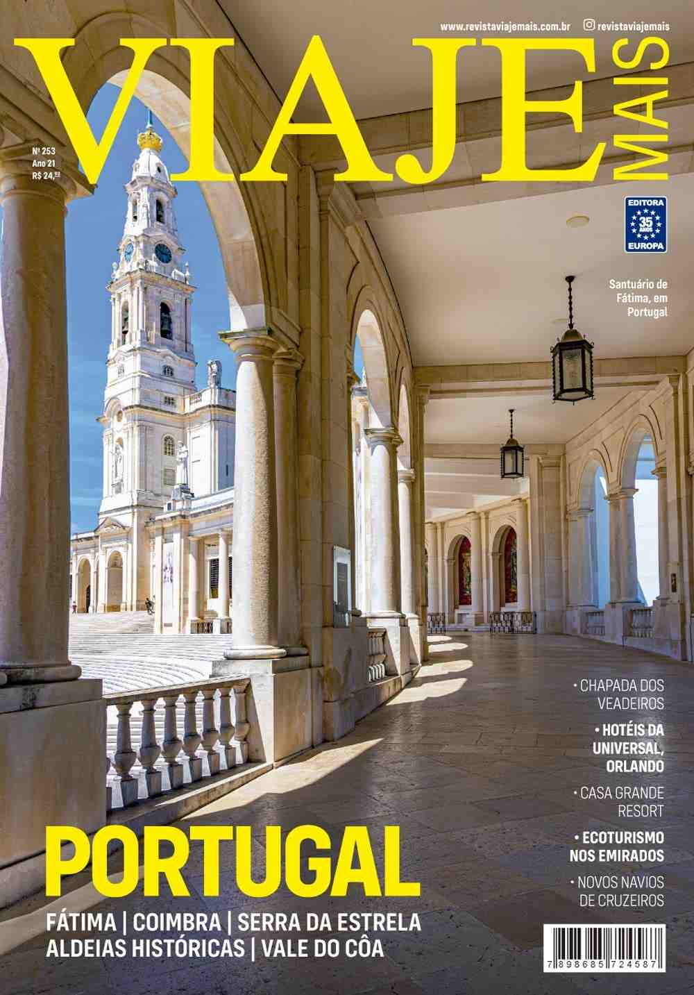 Revista Viaje Mais Edição 253: Descubra Portugal e Destinos Incríveis!