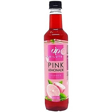 Dilute Pink Lemonade 500ml: Refrescância Cítrica Incrível