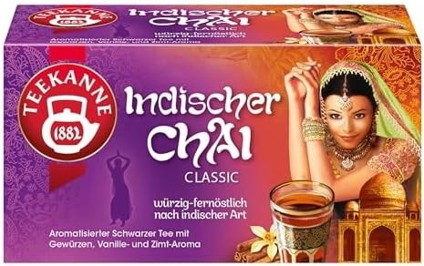 Teekanne Chá Indian Chai 40G - Chá Preto Indiano