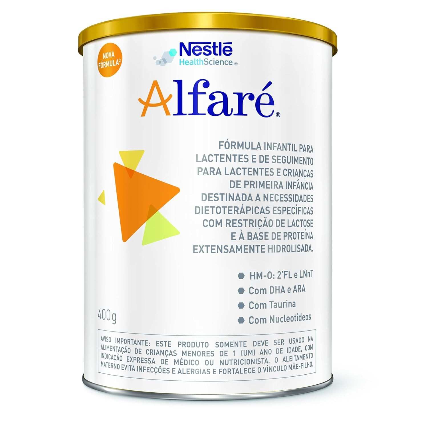 Fórmula Infantil Alfaré HMO 400g - Nutrição Premium com Prebióticos