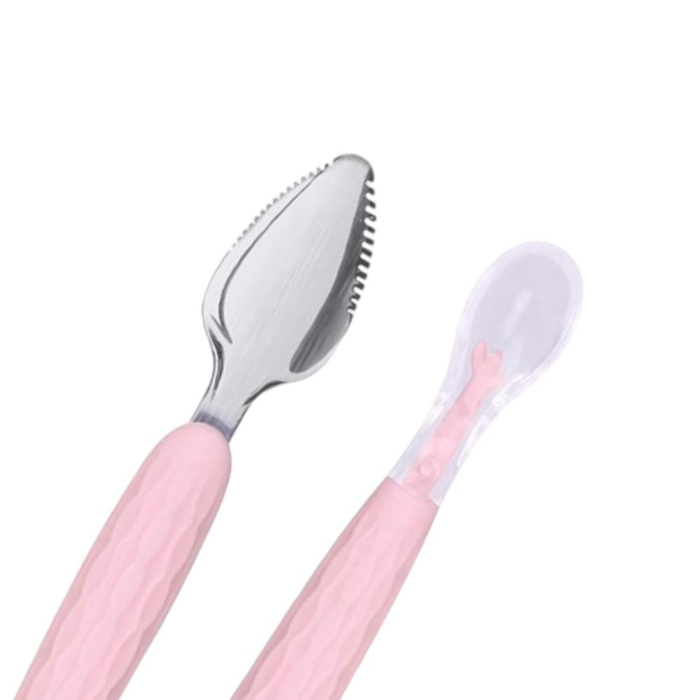 Colher Raspa Frutas Fem Pimpolho - Design Inovador para Preparação Saudável
