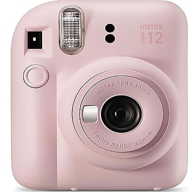 Instax Mini 12 Rosa Gloss: Capture Momentos Únicos!