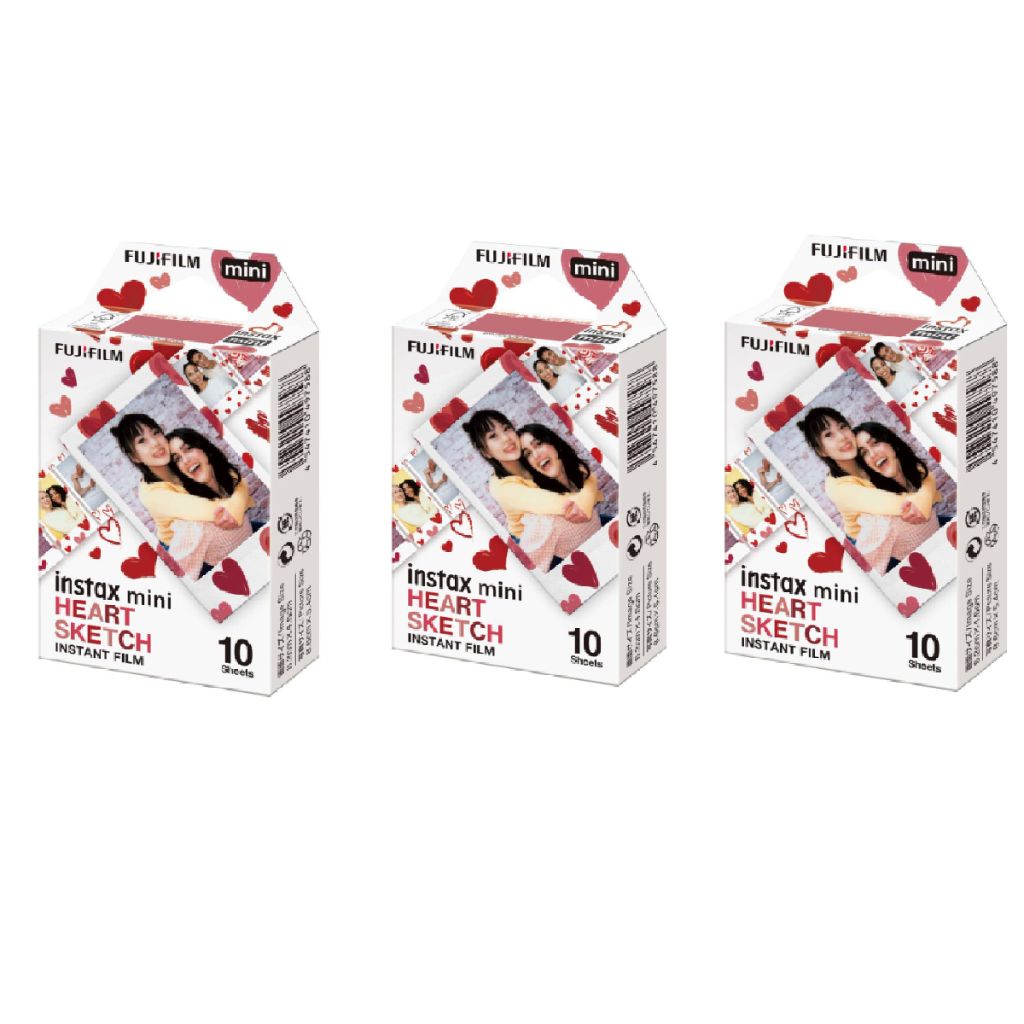 Instax Mini Coração: Filme para Fotos Divertidas!
