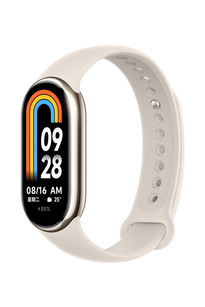 Xiaomi Mi Band 8 Global: Sua Aliada Inteligente para um Estilo de Vida Ativo (Ouro)