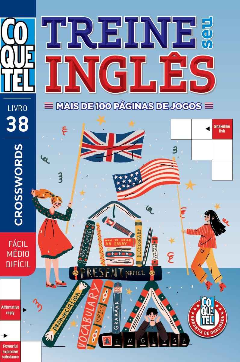 Livro Coquetel Treine seu Inglês: Aprenda de Forma Divertida e Interativa