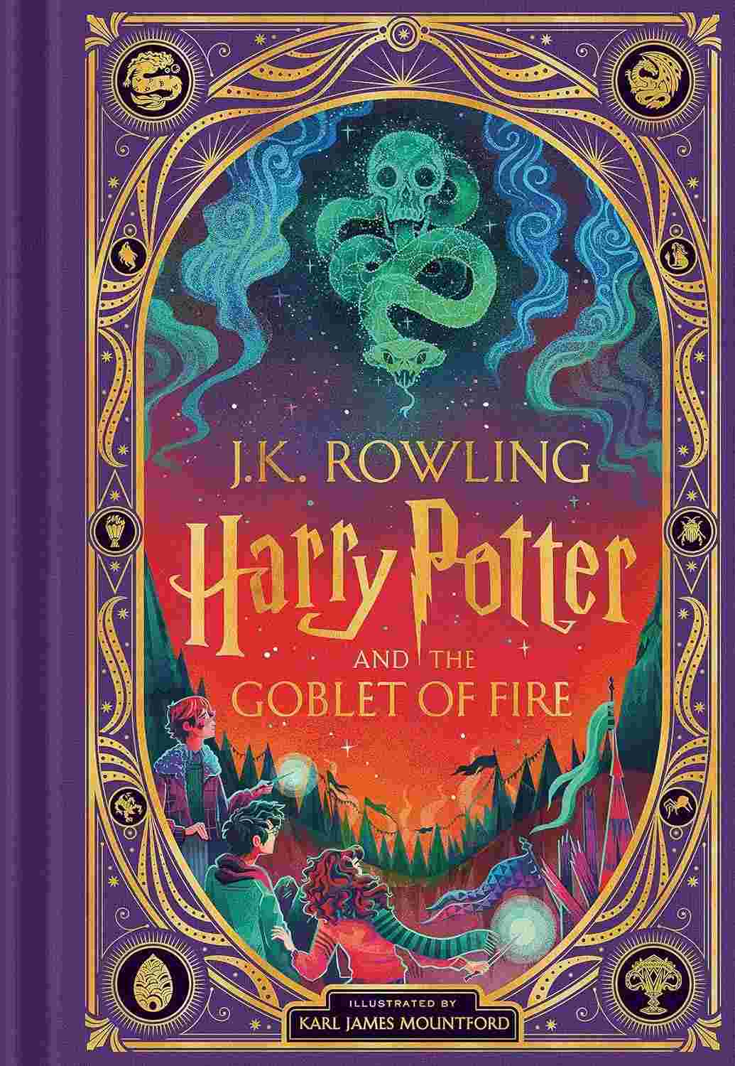 Harry Potter e o Cálice de Fogo: Edição Ilustrada Interativa - A Magia Ganha Vida!