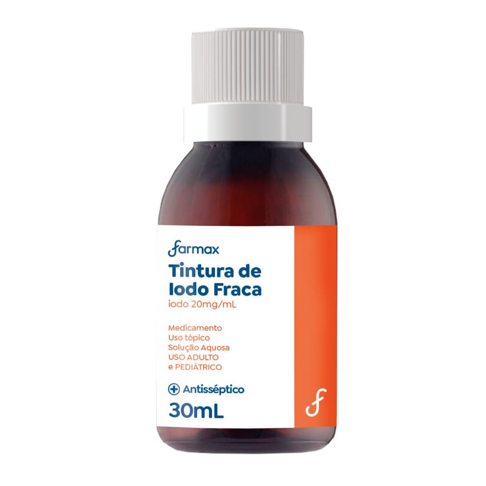 Iodo 2% Farmax: Antisséptico para Feridas