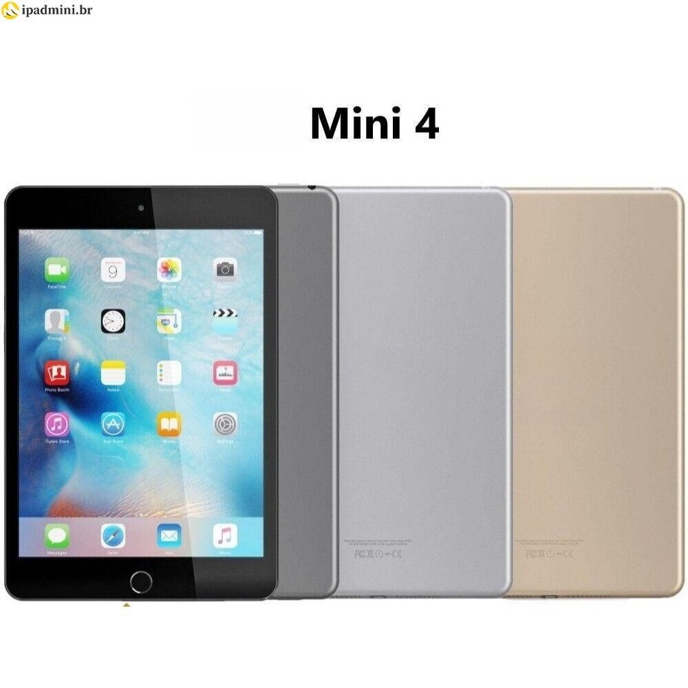 iPad Mini 4 128GB WiFi 7.9 Polegadas Versão Ouro Novo