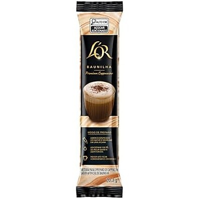 Cappuccino LOR Baunilha Premium: Sabor Irresistível (8 Cápsulas)
