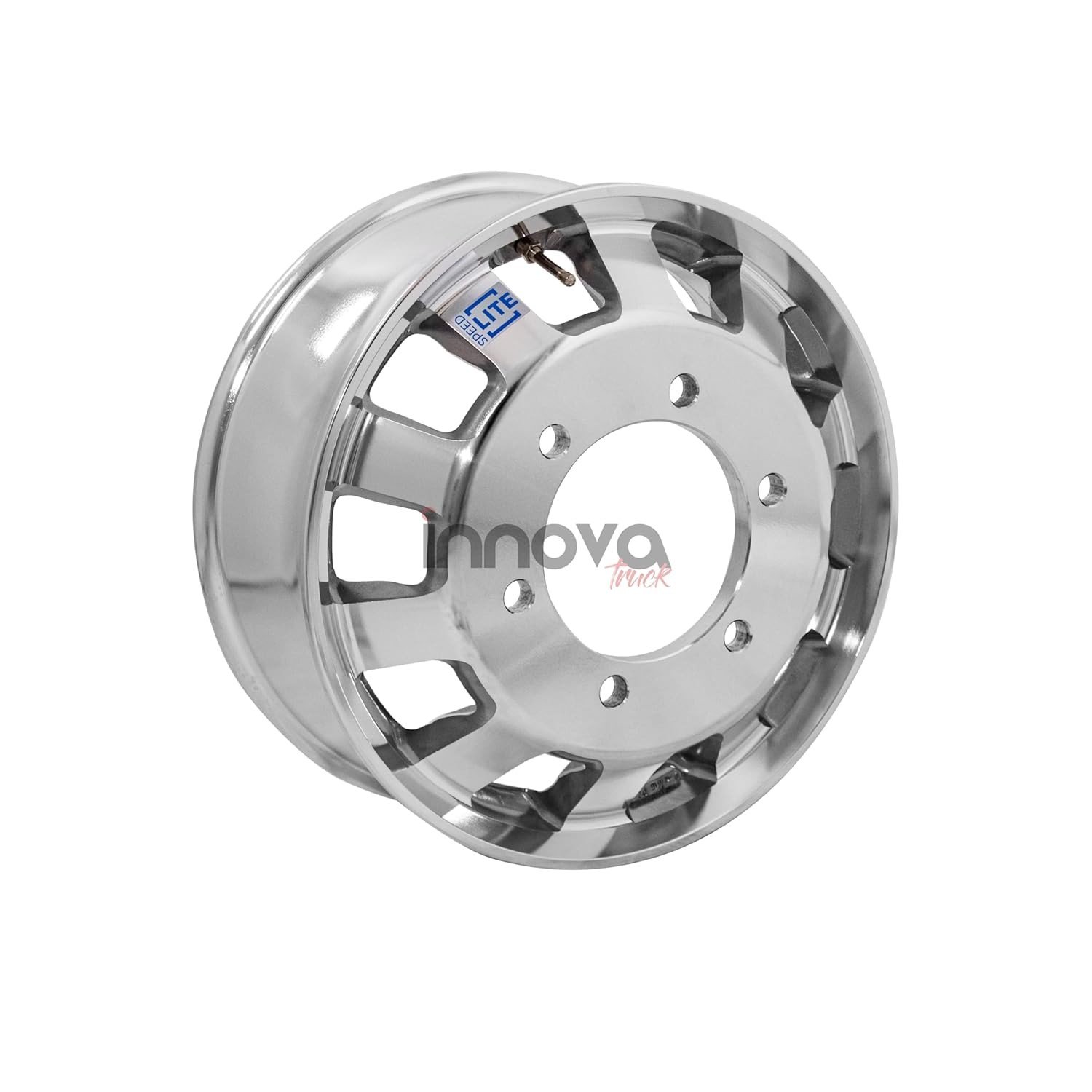 Roda de Alumínio Italspeed 17.5x6 Prata: Estilo e Performance para seu Veículo