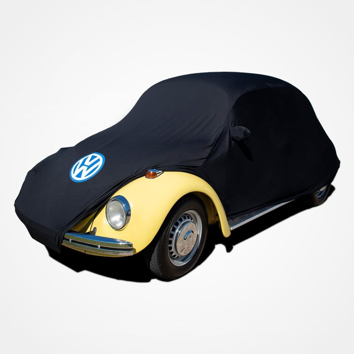 Capa Protetora Premium para Fusca VW Itamar (Tecido Helanca Lycra Preta)
