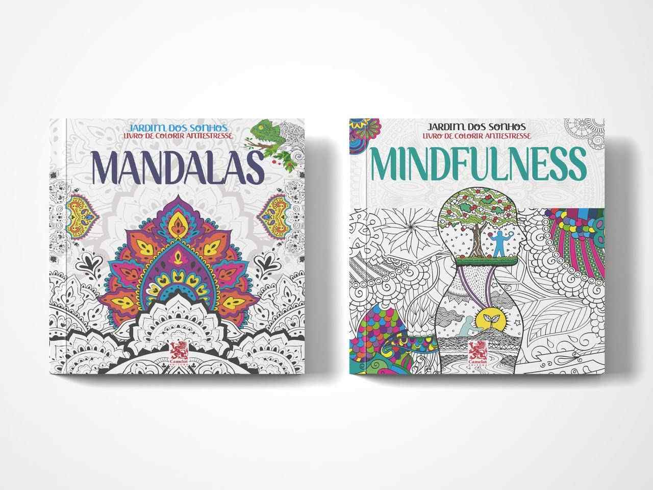 Livro de Colorir Adulto: Jardim dos Sonhos | Mandalas e Mindfulness para Relaxar