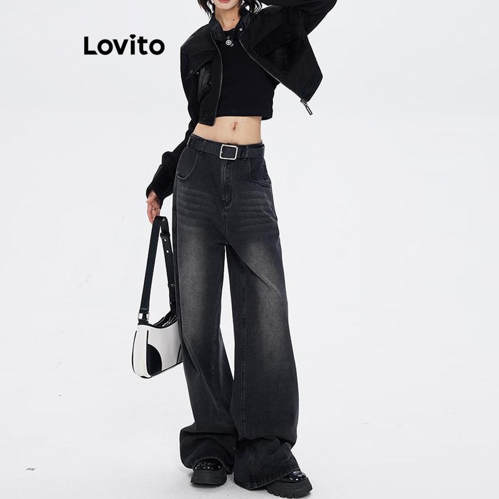 Jeans Feminino Lovito: Conforto e Estilo!