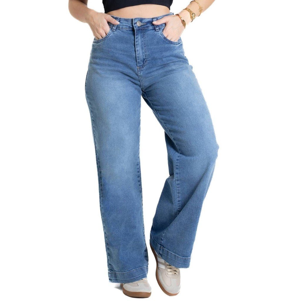 Jeans Wide Leg Sawary: Conforto e Estilo!