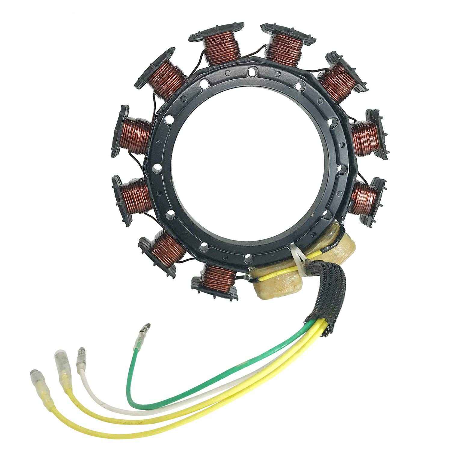 Bobina de Estator JETUNIT Genuína para Mercury 2.3, 4 Cilindros (30-125HP) - Peça de Reposição Essencial
