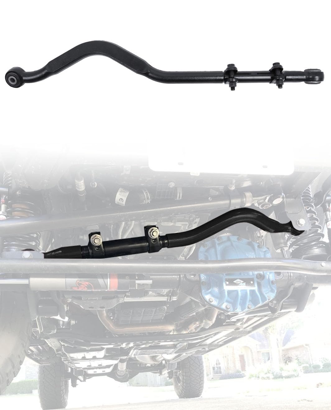 Barra Estabilizadora Ajustável 2"-6" para Jeep Wrangler JK/JKU (2007-2018) - Performance e Controle Otimizados